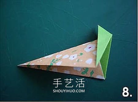 超简单的七角星星的折法图解 -  www.shouyihuo.com