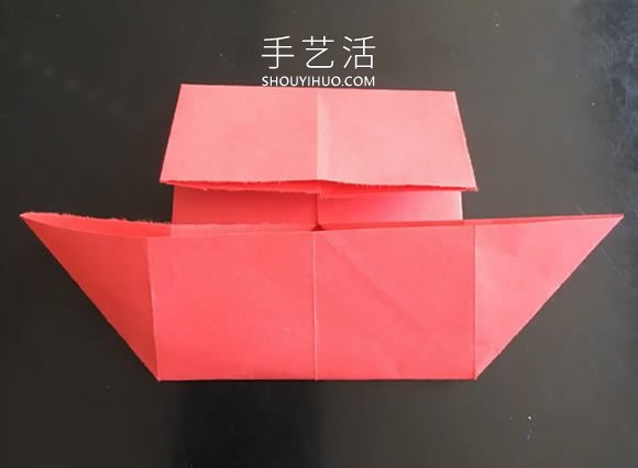 小花篮的折纸方法简单教程 -  www.shouyihuo.com