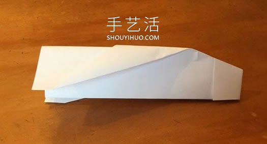 平头飞机怎么折的折法图解 -  www.shouyihuo.com