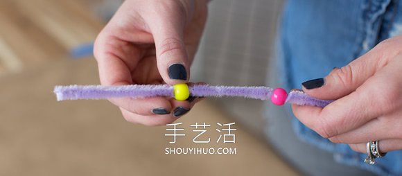 吸管和扭扭棒可以做的手工益智玩具 -  www.shouyihuo.com