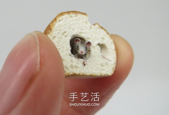 超逼真微型动物雕像，足以放在您的指尖！ -  www.shouyihuo.com