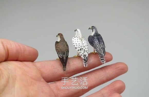 超逼真微型动物雕像，足以放在您的指尖！ -  www.shouyihuo.com