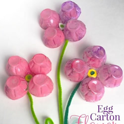 幼儿园花朵手工作品 简单花束制作方法大全 手艺活网