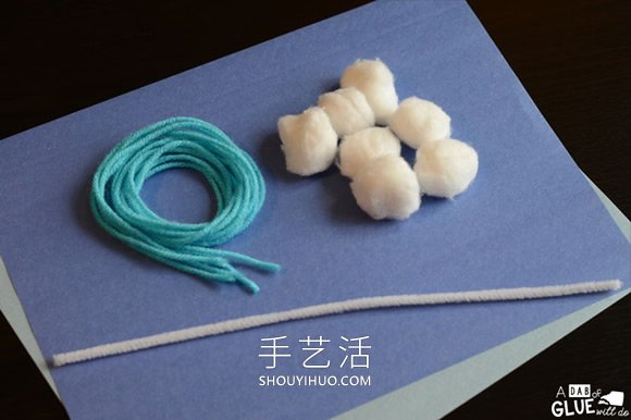 幼儿园下雨天风向袋手工制作教程 -  www.shouyihuo.com