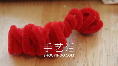 扭扭棒手工制作霸王龙的做法教程 -  www.shouyihuo.com