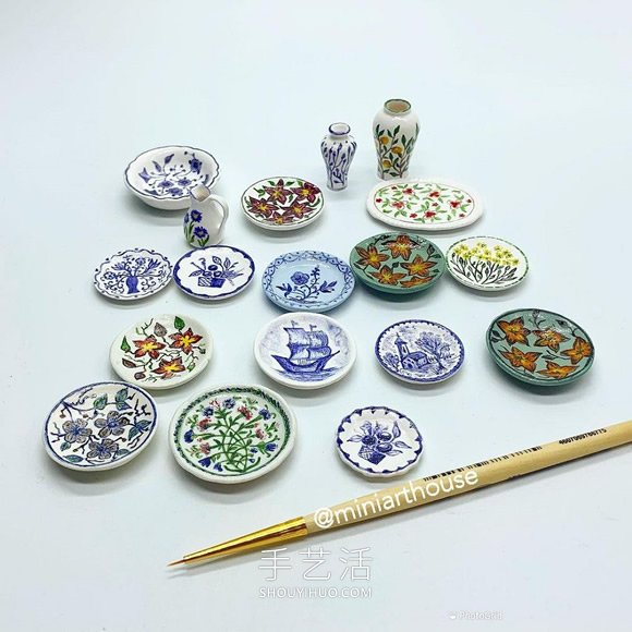 绝美微型艺术！精美手工迷你刺绣抱枕 -  www.shouyihuo.com