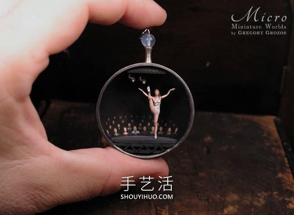 古董怀表化身微型世界！怀旧物件DIY迷你奇幻童话 -  www.shouyihuo.com