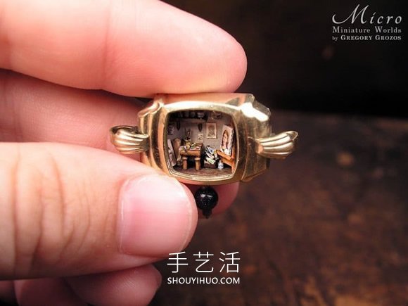 古董怀表化身微型世界！怀旧物件DIY迷你奇幻童话 -  www.shouyihuo.com