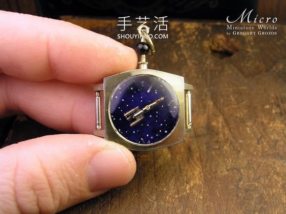 古董怀表化身微型世界！怀旧物件DIY迷你奇幻童话 -  www.shouyihuo.com